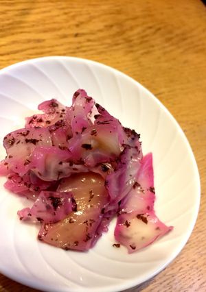箸休め★キャベツの甘酢ゆかり-レシピのメイン写真