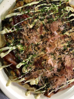 ベーコン茄子とクリチのお好み焼き-レシピのメイン写真