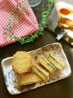 チーズ&ハム&薩摩芋フライ-レシピのメイン写真