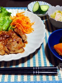 鶏の照り焼き梅風味☆-レシピのメイン写真