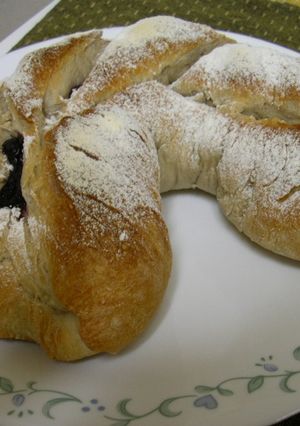 ★ブルーベリー入りのフランス田舎風パン★-レシピのメイン写真