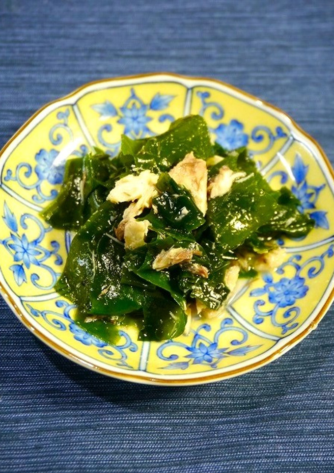 簡単！鯖とわかめの酢の物☆しめさば風味-レシピのメイン写真