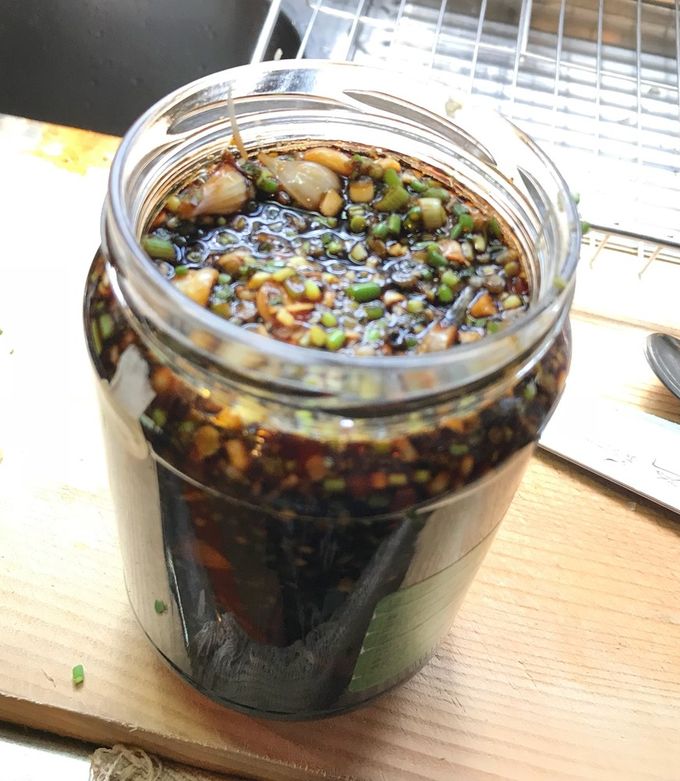野蒜（のびる）醤油漬け by 『畔上の台所』 【クックパッド】 簡単
