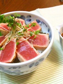 ◆ 生姜旨ダレ!マグロのたたき丼(^^)-レシピのメイン写真