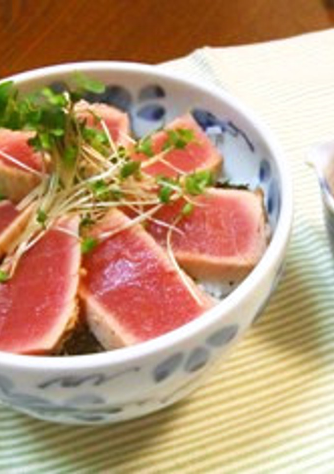 ◆ 生姜旨ダレ！マグロのたたき丼(^^)-レシピのメイン写真