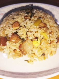 【男飯】高菜焼飯【手作り焼豚】-レシピのメイン写真