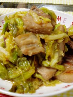 豚肉とキャベツの味噌炒め-レシピのメイン写真