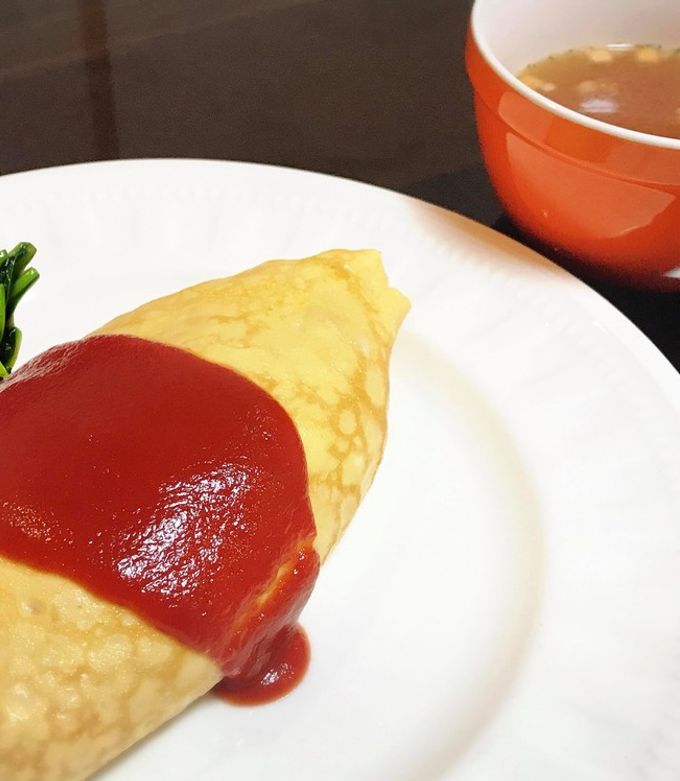 ☆レトロ☆昭和の喫茶店のオムライス☆-レシピのメイン写真