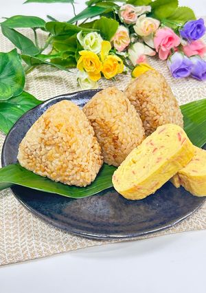 焼きおにぎり🍘作り方～冷凍保存🍙＋α✨-レシピのメイン写真