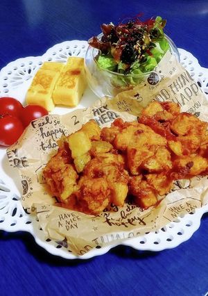 節約！じゃがでかさ増し！唐揚げ！ポテから-レシピのメイン写真