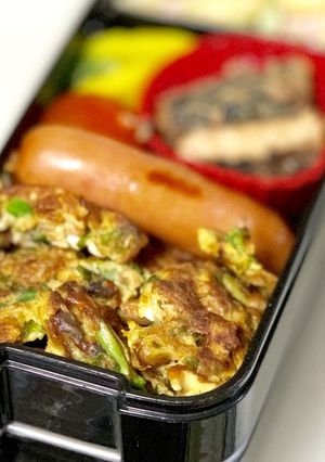 【お弁当のおかず】香ばし納豆ピカタ-レシピのメイン写真