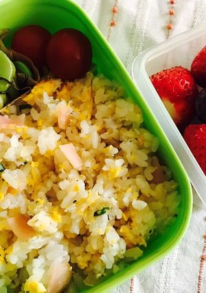 レンジ焼飯弁当-レシピのメイン写真