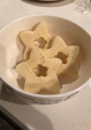 簡単！離乳食手づかみ☆卵なし蒸しパン-レシピのメイン写真