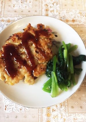 混ぜて焼くだけラクラクバーグ-レシピのメイン写真