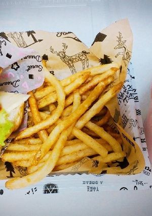 ハンバーガーとミネストローネ弁当-レシピのメイン写真
