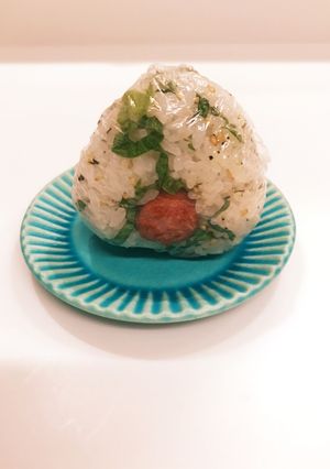❁ウインナーと大葉と昆布茶のおむすび❁-レシピのメイン写真