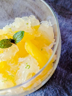 薬膳☆グレープフルーツとパインの簡単寒天-レシピのメイン写真