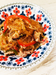 お弁当に☆レンジで5分超簡単チャプチェ-レシピのメイン写真