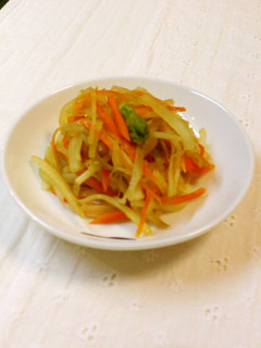 シャキシャキ 野菜のきんぴら-レシピのメイン写真
