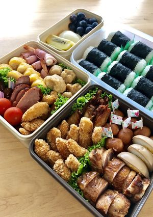 2018年運動会のお弁当〜覚書き〜-レシピのメイン写真
