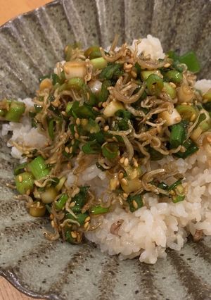 和えてのっけて3分＊じゃこネギ飯-レシピのメイン写真