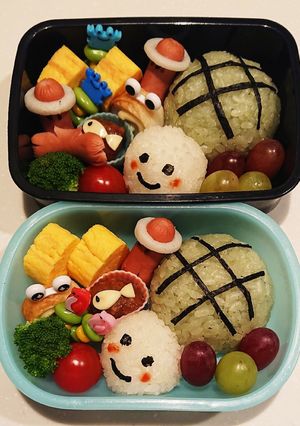 幼稚園(年長)水族館遠足のお弁当-レシピのメイン写真