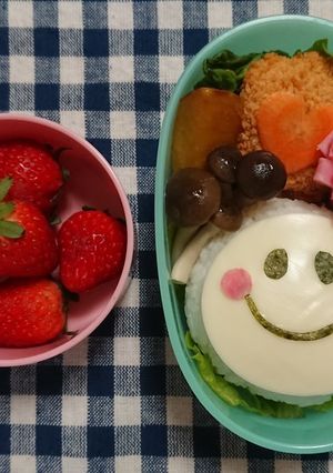 キャラ弁♥️スマイル-レシピのメイン写真