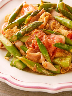 アスパラとベーコンの生姜焼き-レシピのメイン写真