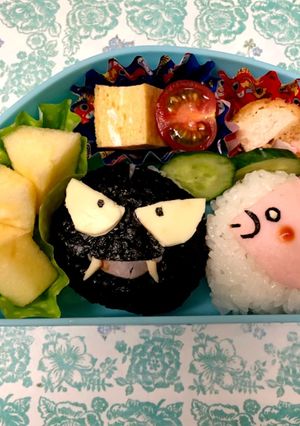 年少さんのポケモン弁当★ラブカス・ゴース-レシピのメイン写真