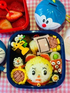ドラえもん ドラミちゃん 弁当 秘密道具-レシピのメイン写真