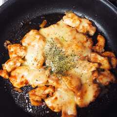 柔らか鶏胸肉のBBQソースonチーズ-レシピのメイン写真