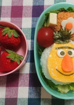 キャラ弁♥️バード-レシピのメイン写真