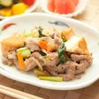 豚肉と厚揚げの生姜焼き⁂ポン酢でさっぱり