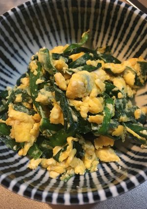 簡単！ニラ玉-レシピのメイン写真