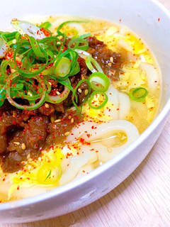 肉玉あんかけうどん♡-レシピのメイン写真
