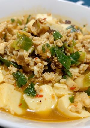 高たんぱく低カロ♪チキン麻婆豆腐-レシピのメイン写真