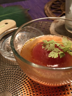 丸ごとトマトのスープ-レシピのメイン写真