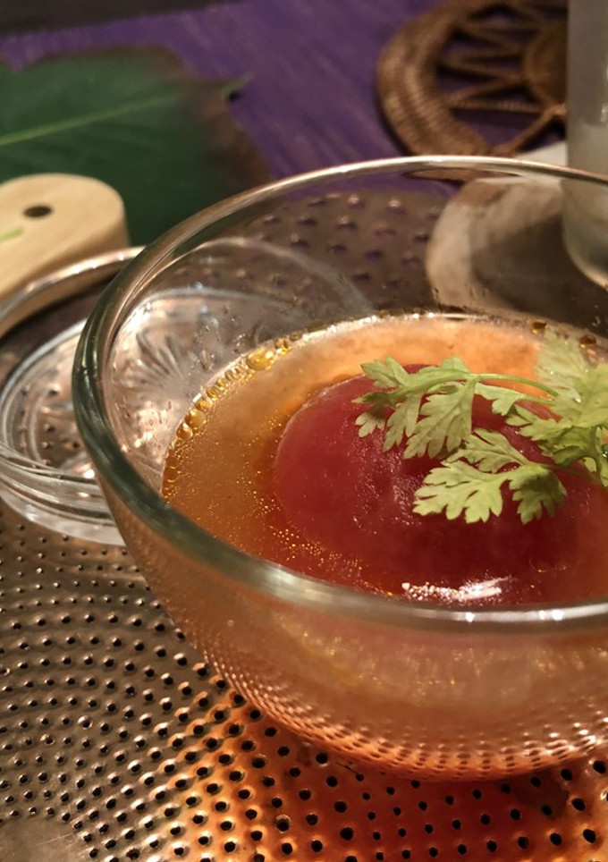 丸ごとトマトのスープ-レシピのメイン写真