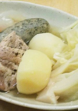 トンカツ用豚ロース、お酢でさっぱりポトフ-レシピのメイン写真