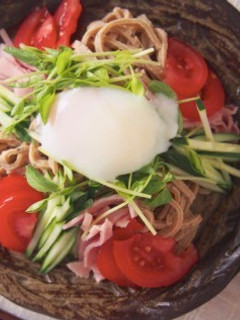 簡単冷やし中華パスタ-レシピのメイン写真