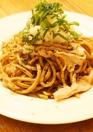 レモン香る、豚肉と大葉のサラダパスタ-レシピのメイン写真