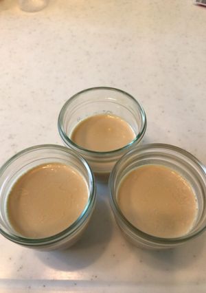 ほうじ茶プリン＊生クリーム、卵なし-レシピのメイン写真