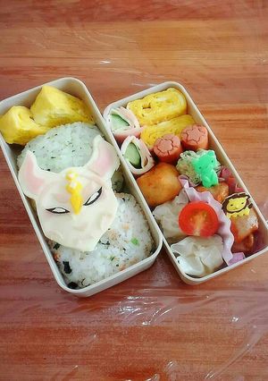 ☆キャラ弁 フォートナイト ドリフト面-レシピのメイン写真