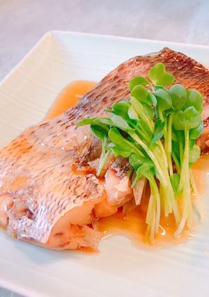 鯛（真鯛）の煮付け-レシピのメイン写真