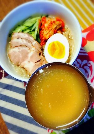 ダシダで♪冷麺スープ-レシピのメイン写真