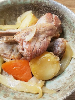 スペアリブと根菜の煮込み-レシピのメイン写真