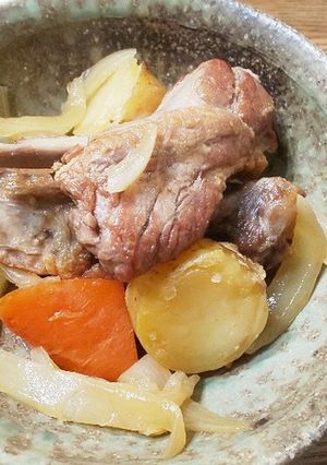 スペアリブと根菜の煮込み-レシピのメイン写真