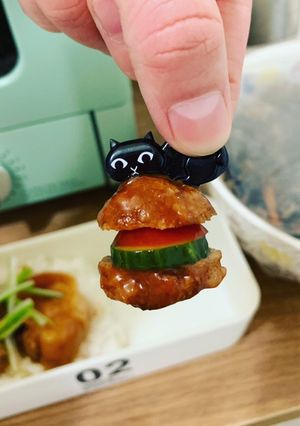 ミニバーガー♡お弁当のおかずに-レシピのメイン写真
