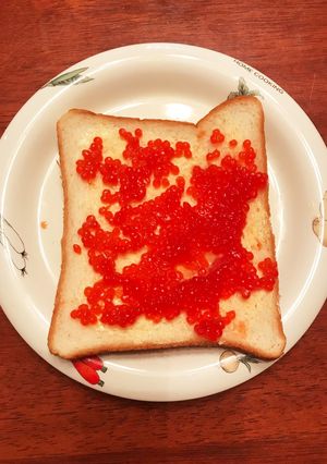 ロシア人に教わったイクラパン-レシピのメイン写真