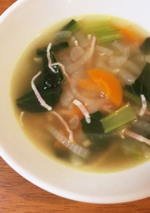 野菜たっぷり☆簡単！食べるスープ-レシピのメイン写真
